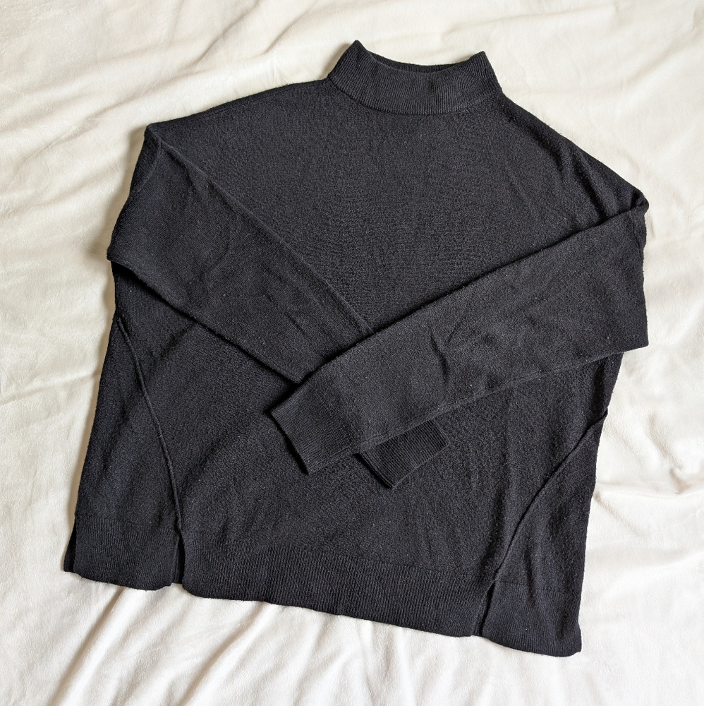 Noisy May Black Turtleneck Sweater, Size M